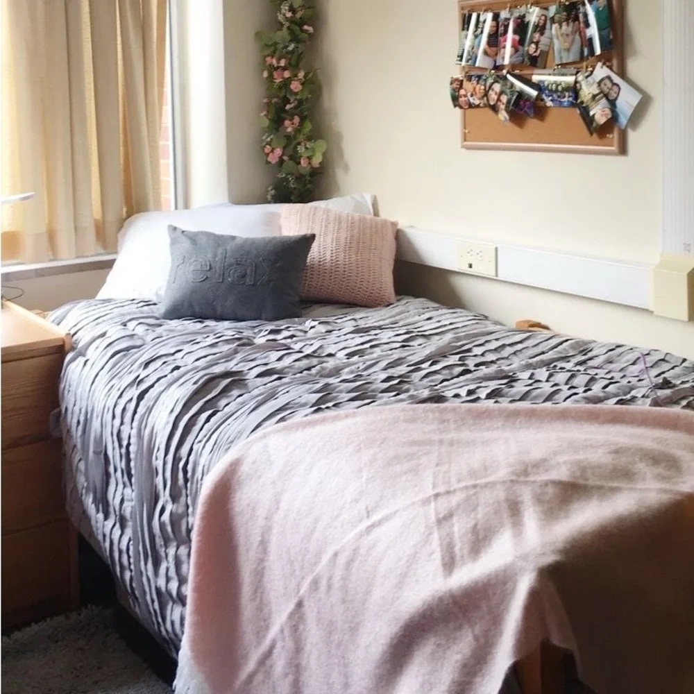 PB TEEN Pretty Pleats Quilt and Sham